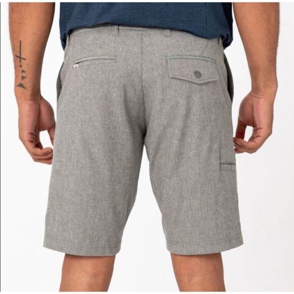✨Linksoul Boardwalker Green/Grey Sz 32 Shorts✨ - Picture 2 of 9